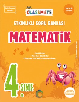 4. Sınıf Classmate Matematik Etkinlikli Soru Bankası