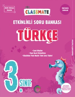 3. Sınıf Classmate Türkçe Etkinlikli Soru Bankası
