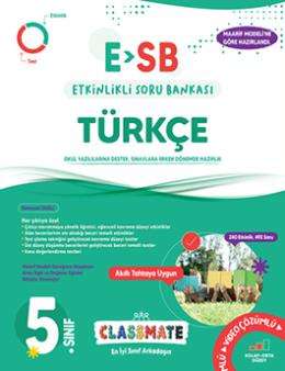 5. Sınıf Classmate (ESB) Türkçe Etkinlikli Soru Bankası