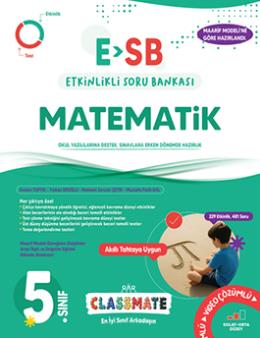 5. Sınıf Classmate (ESB) Matematik Etkinlikli Soru Bankası