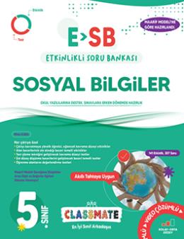5. Sınıf Classmate (ESB) Sosyal Bilgiler Etkinlikli Soru Bankası