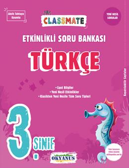 3. Sınıf Classmate Türkçe Etkinlikli Soru Bankası D